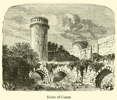 Ruins of Coucy (engraving) 作者 法语学校