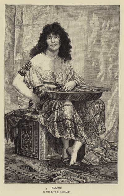 Salome (engraving) 作者 法语学校
