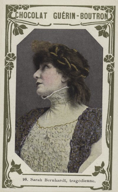 Sarah Bernhardt，tragedienne（彩色照片） 作者 法语学校