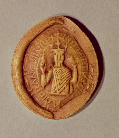 罗伯特二世的封印（公元前970年至1931年）虔诚，公元997年 作者 法语学校