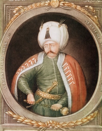Selim I（1466-1520）称Yavuz为Grim，Sultan为1512-20 作者 法语学校