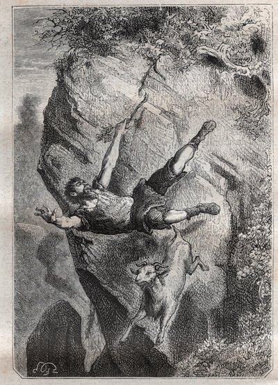 塞尔柯克与他的猎物一起上下翻滚；亚历山大-塞尔柯克（Alexander Selcraig）（1676-1721）的冒险经历，他是一名被遗弃在太平洋的胡安-费尔南德斯岛四年的苏格兰水手，他的冒险经历激发了丹尼尔-笛福的小说《罗布》。 作者 French School