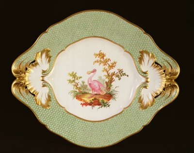 Sevres代表伊甸园服务的盖碗，1788年（瓷器） 作者 法语学校