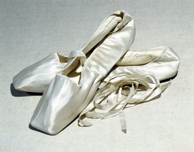 签名芭蕾舞鞋属于Maria Taglioni（1804-84） 作者 法语学校