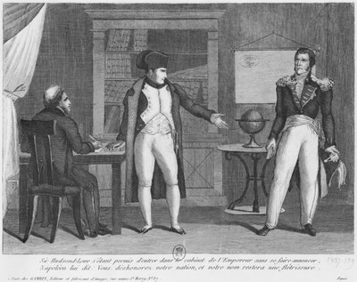 Hudson Lowe爵士在圣赫勒拿岛上参加拿破仑一世（1769-1821）的研究而没有宣布自己 作者 法语学校