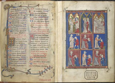 Sloane 1977,f.2 The Chirurgia：圣经与医学场景 作者 法语学校