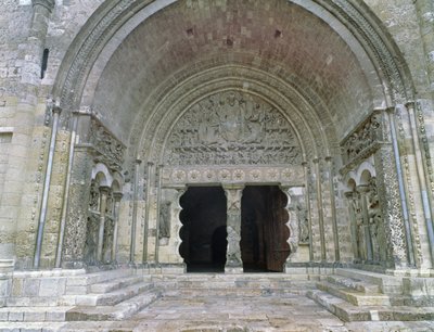 南门户，建于c.1115 作者 法语学校