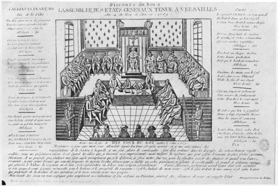 1789年5月4日路易十六国王在凡尔赛宫将军开幕式上的讲话 作者 法语学校