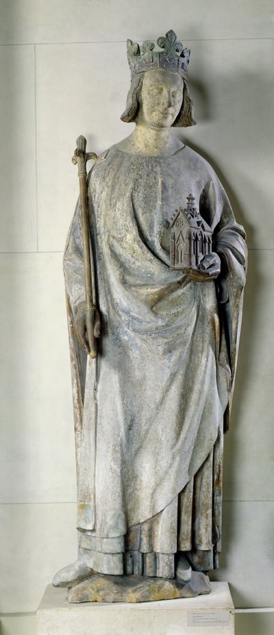 查理五世的雕像（1338-80）法国国王，1365-80（另见210386） 作者 French School
