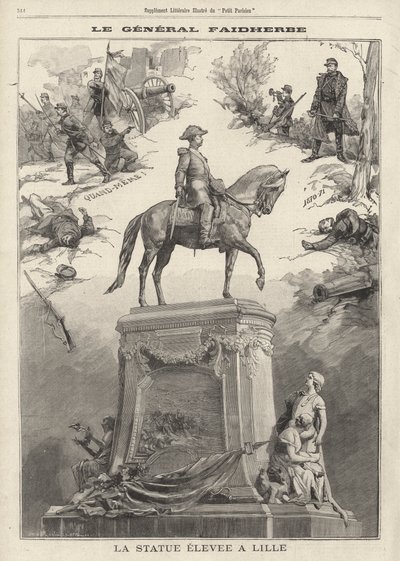 Statue of French general and colonial governor Louis Faidherbe erected at Lille 作者 法语学校
