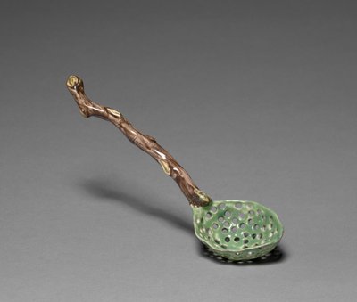 Veuve Perrin工厂制造的糖勺，约1760年 作者 法语学校