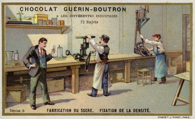 Sugar manufacturing. Fixing the density (chromolitho) 作者 法语学校