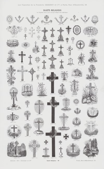 Sujets Religieux (engraving) 作者 法语学校