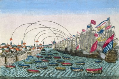 1762年英国人捕获哈瓦那（另见110458） 作者 法语学校