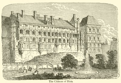 The Chateau of Blois (engraving) 作者 法语学校
