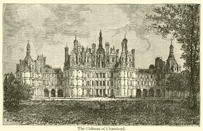 The Chateau of Chambord (engraving) 作者 法语学校