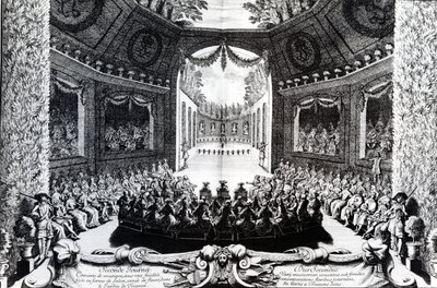 Custinie-Francaise剧院，1675年 作者 法语学校