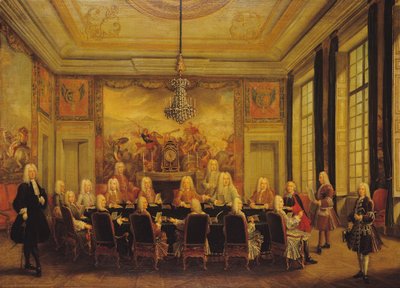 1715年9月16日路易十五少数摄政委员会（1710-74） 作者 法语学校