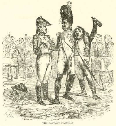 The Entente Cordiale (engraving) 作者 法语学校