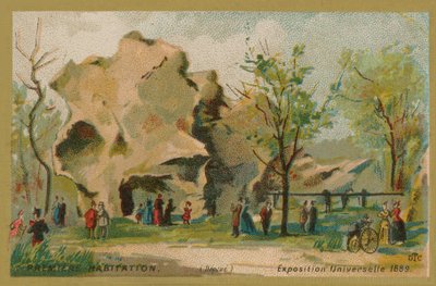1889年的世界博览会 作者 法语学校