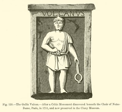 The Gallic Vulcan (engraving) 作者 法语学校