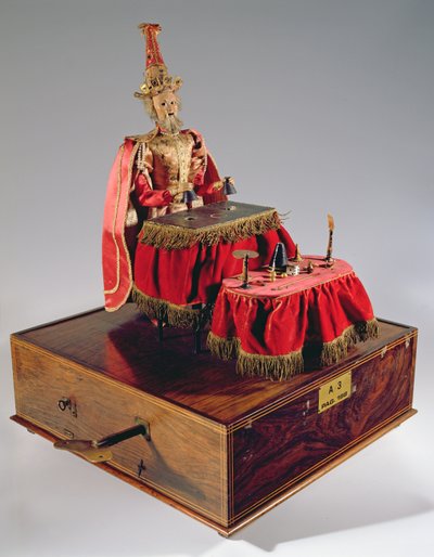 魔术师或魔术师自动机，1890年 作者 法语学校