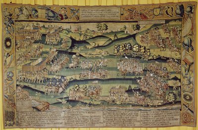 1569年3月13日在雅尔纳克战役中的两军会议 作者 法语学校