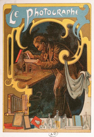 摄影师，1899年 作者 法语学校