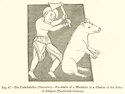 猪肉屠夫（Charcutier） 作者 法语学校