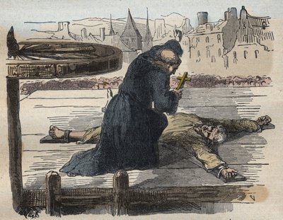约翰卡拉斯的酷刑，来自所有人民的着名原因的插图......，Armand Fouquier，1858-67 作者 法语学校