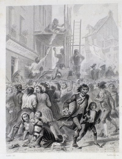 面粉战争：1775 年 5 月面包店前的骚乱（法国大革命的第一批果实） 作者 法语学校