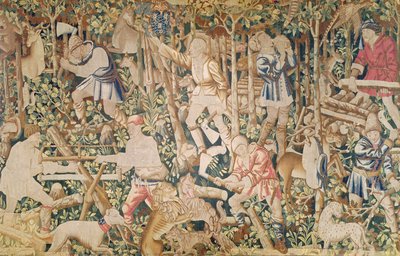 The Woodcutters，Tournai Workshop 作者 法语学校