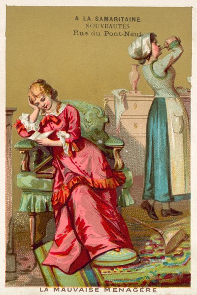 坏管家(chromolitho) 作者 法语学校