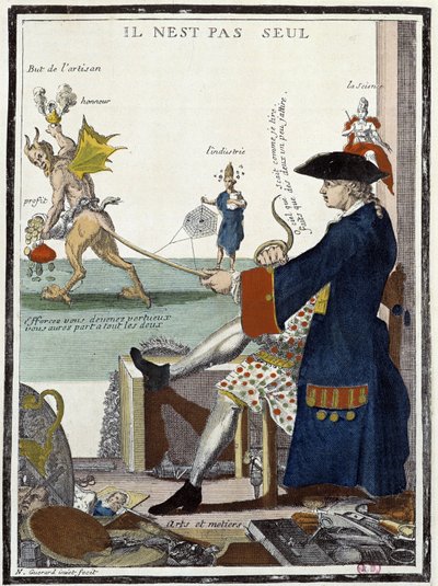 The craftsman pulls the devil by the tail - Popular Imaging 作者 法语学校