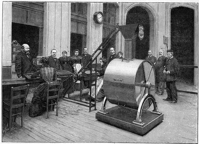 1898年，法国信贷银行的客厅。 作者 法语学校