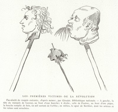 1789年7月法国大革命的第一批受害者 作者 法语学校