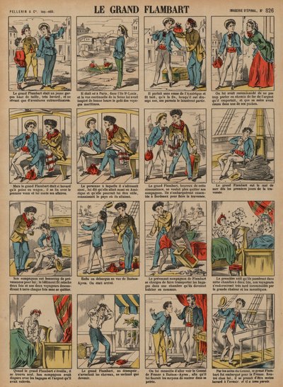 The great Flambart (coloured engraving) 作者 法语学校