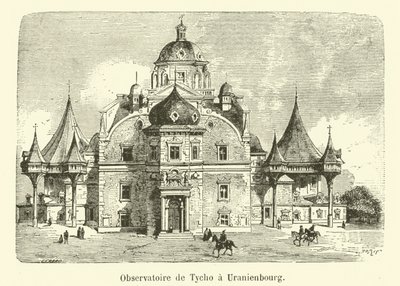 The observatory of Tycho Brahe at Uranienbourg (engraving) 作者 法语学校
