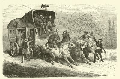 The rain of beetles (engraving) 作者 法语学校