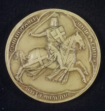 阿马德奥五世的封印（c.1252-1323）萨沃伊伯爵，1303（蜡） 作者 法语学校