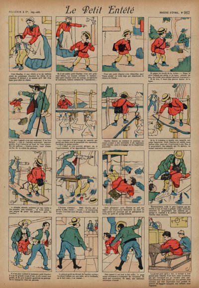 任性的孩子（彩色版画） 作者 法语学校