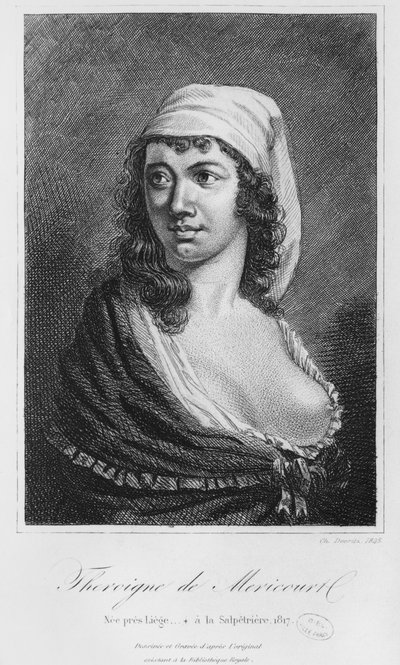 Theroigne de Mericourt，1845年由Charles Devrits（19世纪）雕刻而成 作者 法语学校