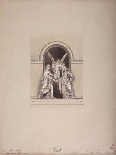 菲利克斯和Elisa Baciocchi墓，San Petronio大教堂，博洛尼亚，c.1900-20 作者 法语学校