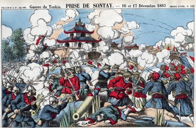 Tonkin War: Capture of Sontay, December 16 and 17 作者 法语学校