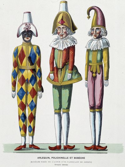 第一帝国的玩具：Harlequin、Bobèche 作者 法语学校