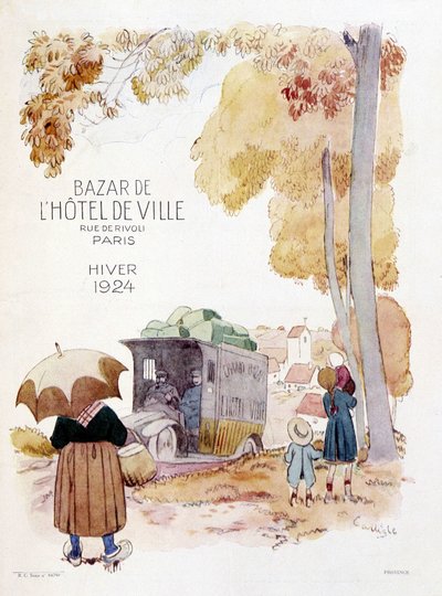 乡村旅行商人1924 年 Bazar de l