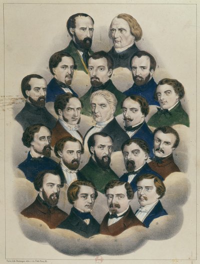 1848年5月15日巴黎示威法国共和党头目布尔日的审判 作者 法语学校