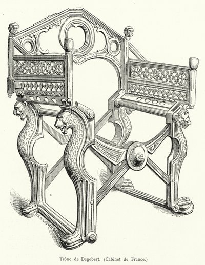 史高治的宝座（雕版画 作者 法语学校