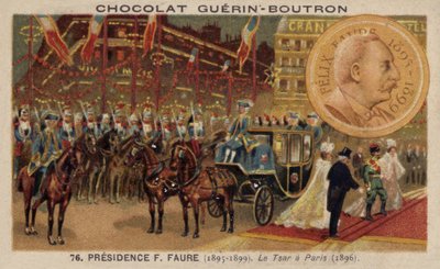 Tsar Nicholas II of Russia visiting Paris 作者 法语学校