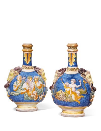两个葫芦，讷韦尔，约1680-1700年 作者 法语学校